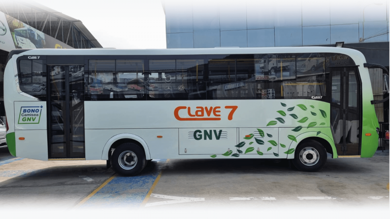 Empresa Clave 7 promueve el progreso con uso de GNV