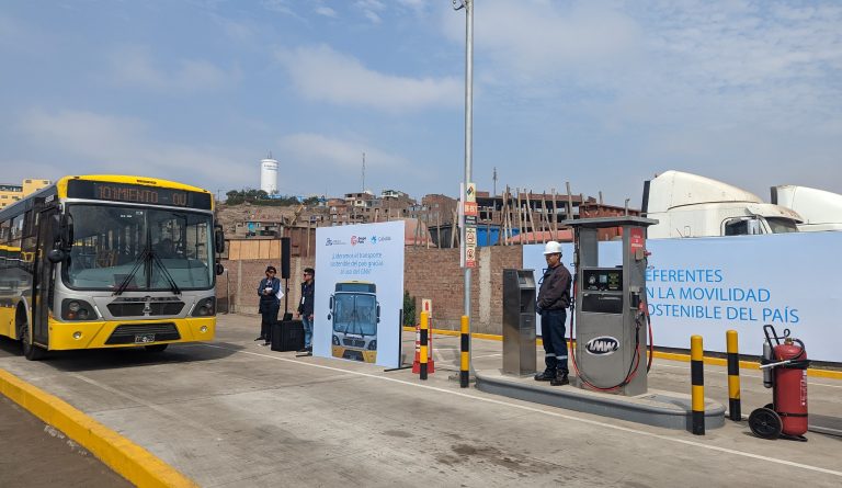 Inauguramos estación privada GNV en instalaciones de Perú Bus