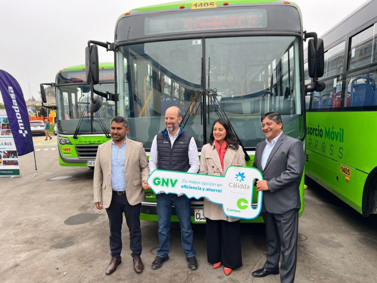 Transformación en el transporte urbano: 60 nuevos buses a GNV para Lima y Callao