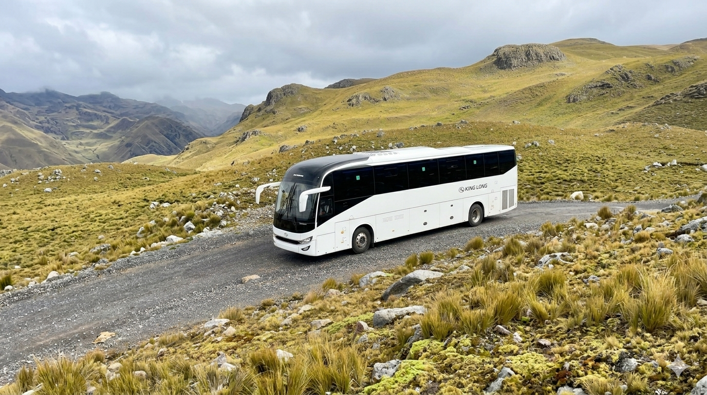 King Long – GNV: El bus que demuestra que la potencia y el ahorro sí viajan juntos: