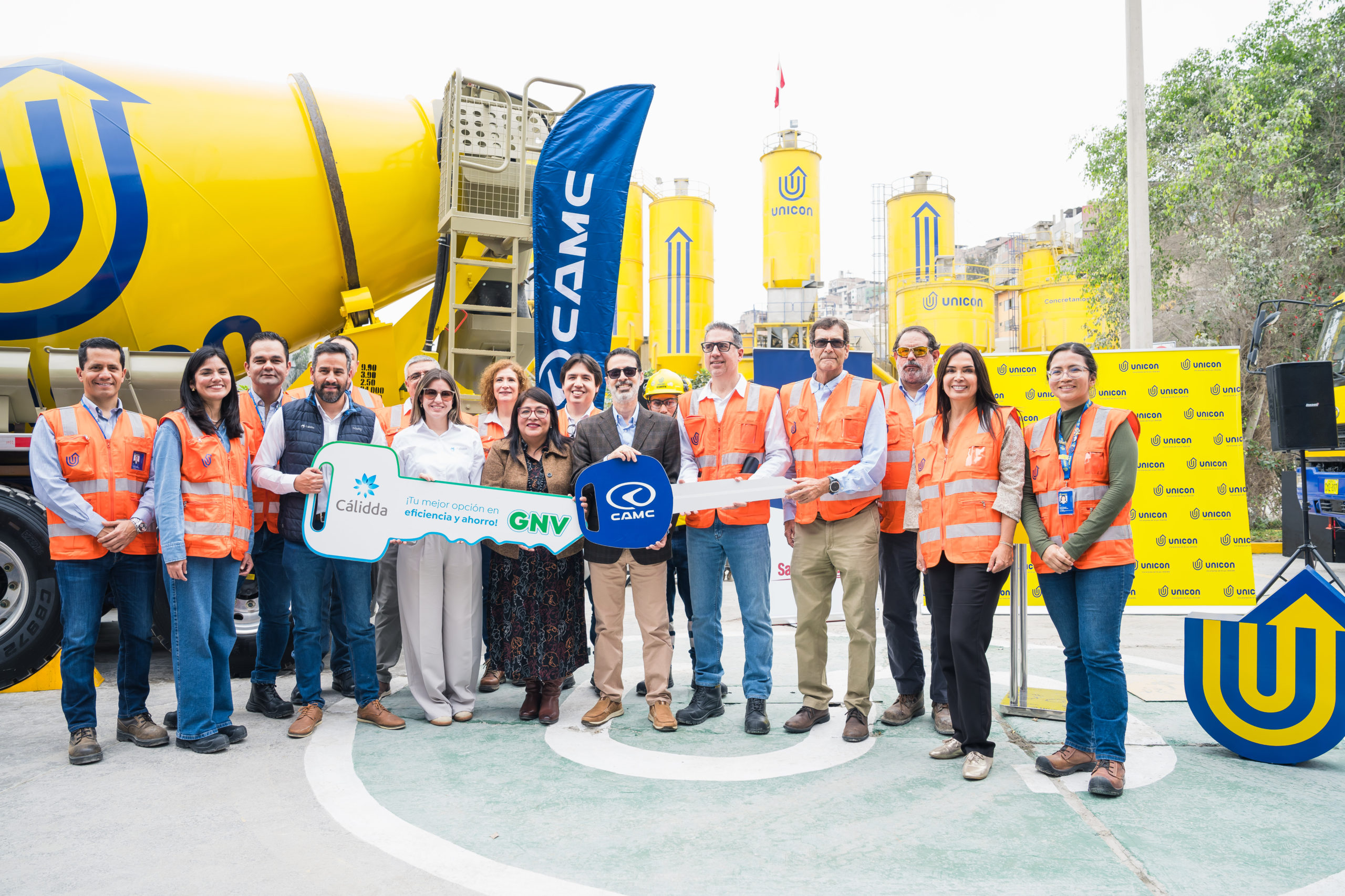 UNICON impulsa un transporte más sostenible con la incorporación de camiones mixer a GNV